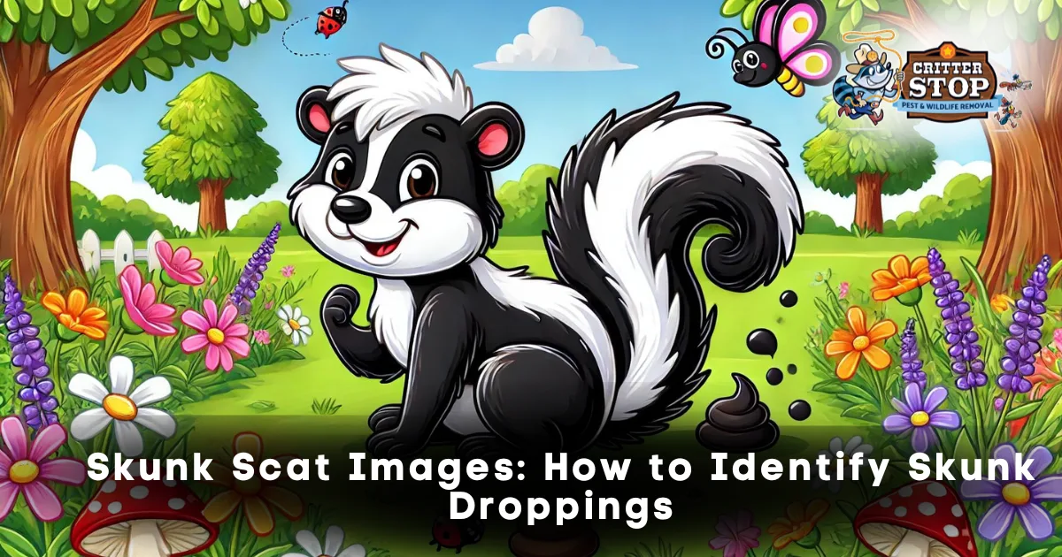 Skunk Scat Images: How to Identify Skunk Droppings