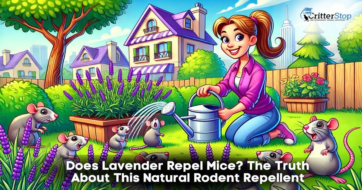 does lavender repel mice