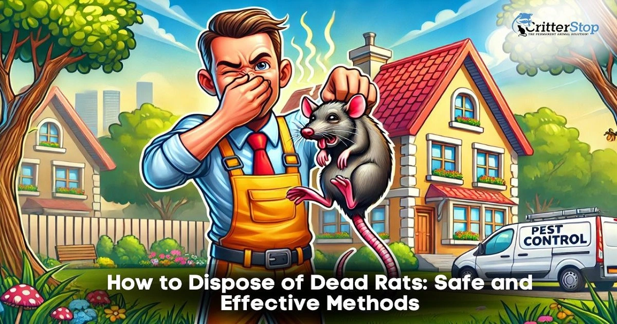 how to dispose of dead rat