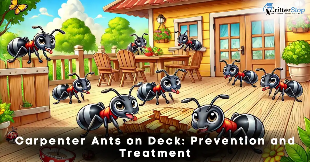 Carpenter Ants on Deck Prevention and Treatment