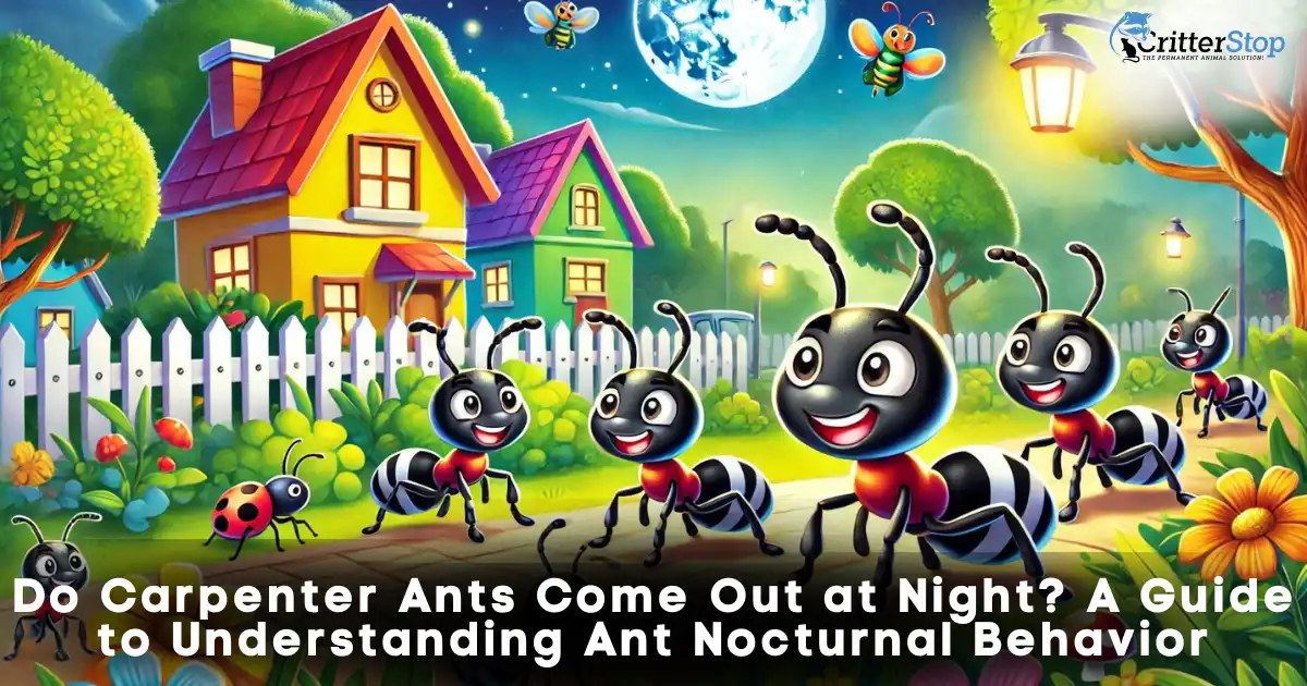Do Carpenter Ants Come Out at Night A Guide to Understanding Ant Nocturnal Behavior