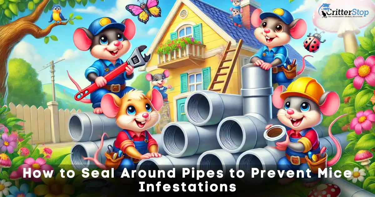 How to Seal Around Pipes to Prevent Mice Infestations