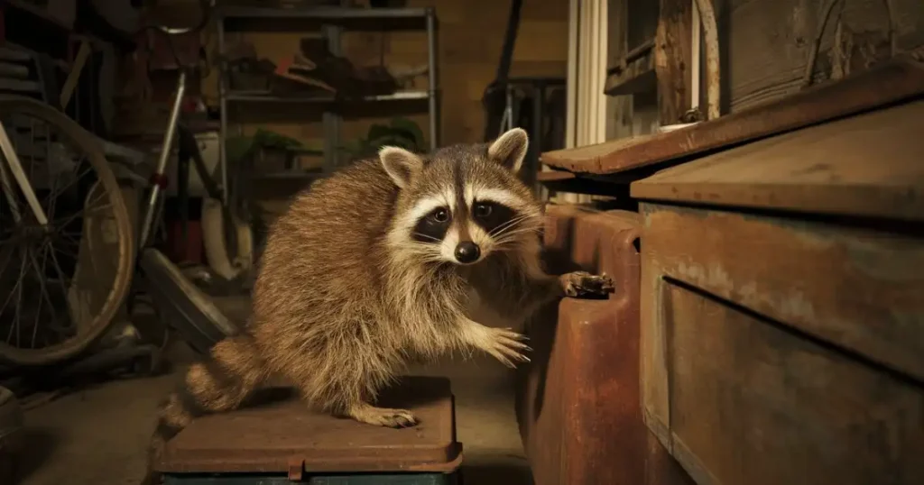 how to get rid of raccoons in garage