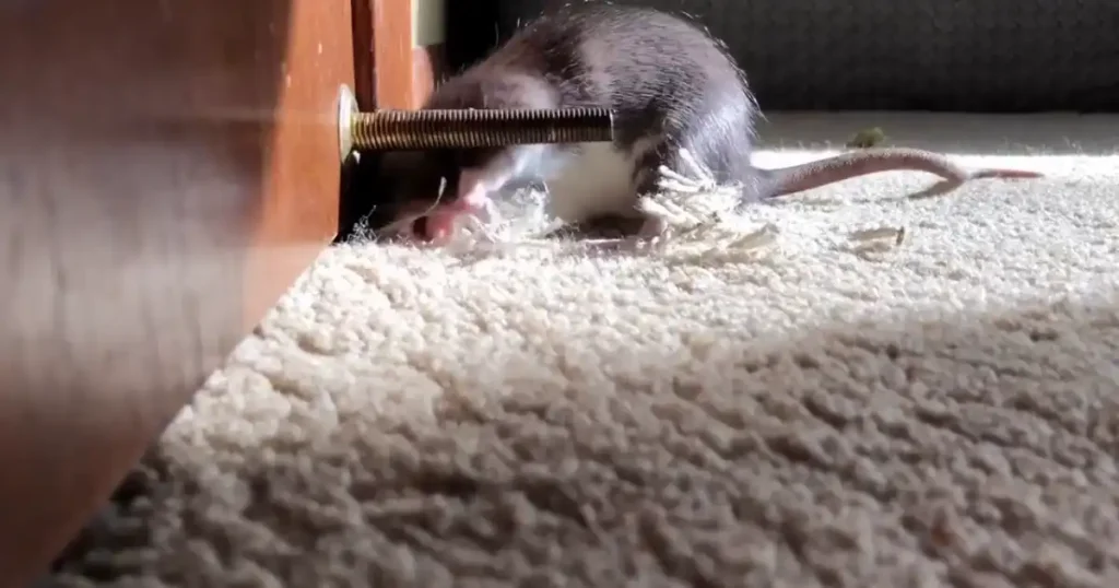 how to stop mice getting under door