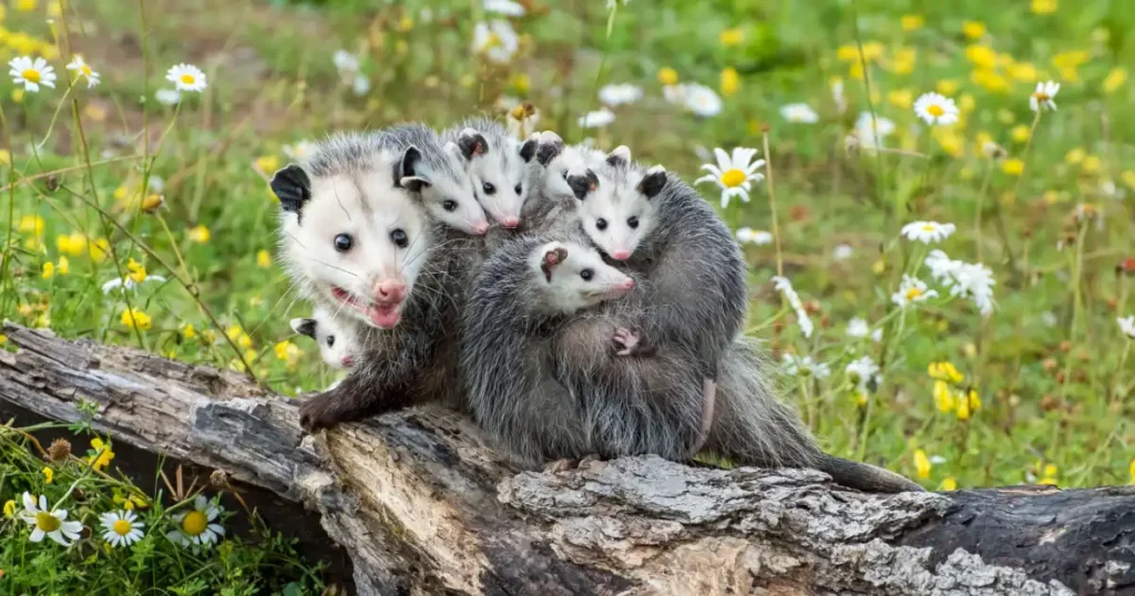 mother opossum