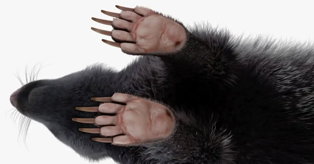 skunk feet