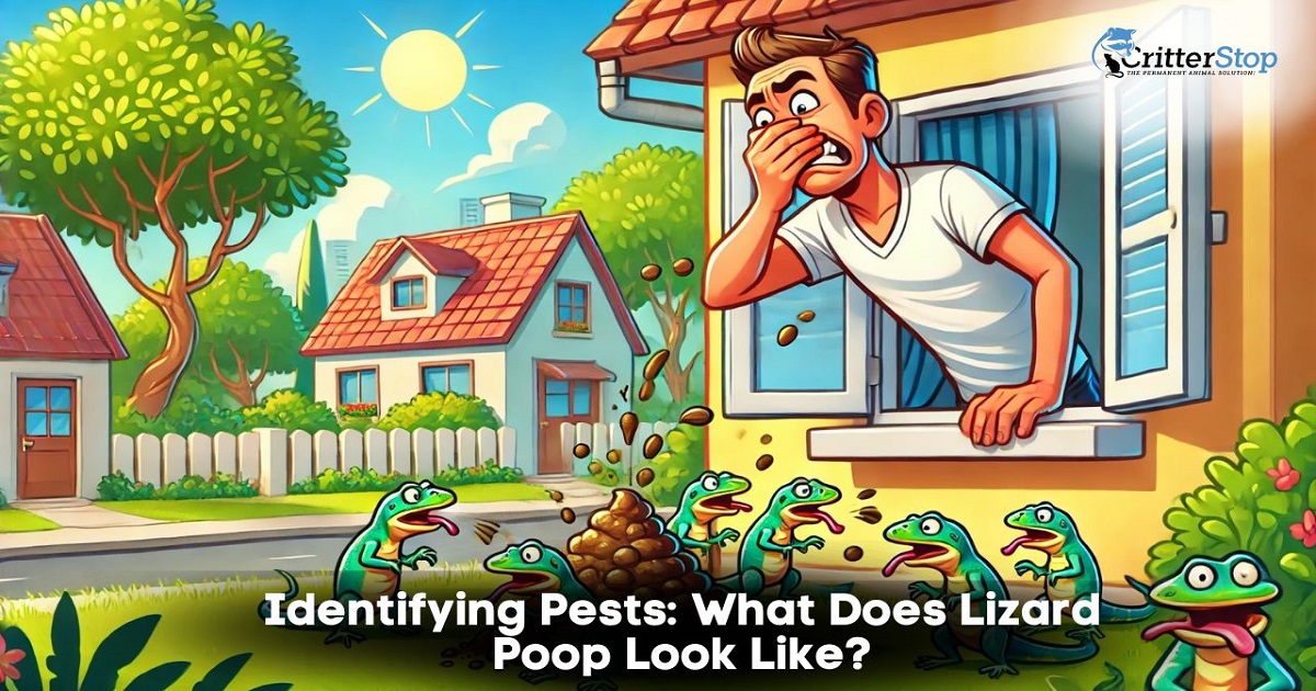 what does lizard poop look like
