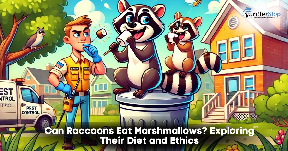 can raccoons eat marshmallows