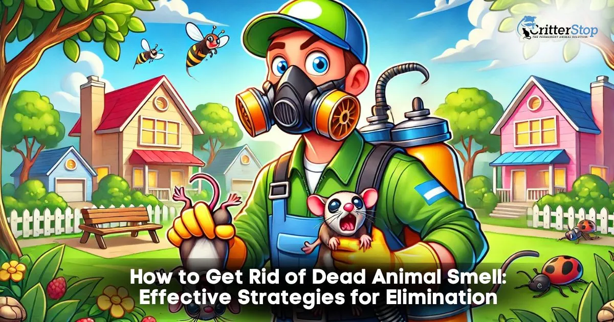 how to get rid of dead animal smell