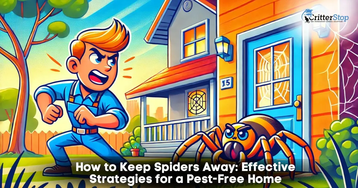 how to keep spiders out of your house