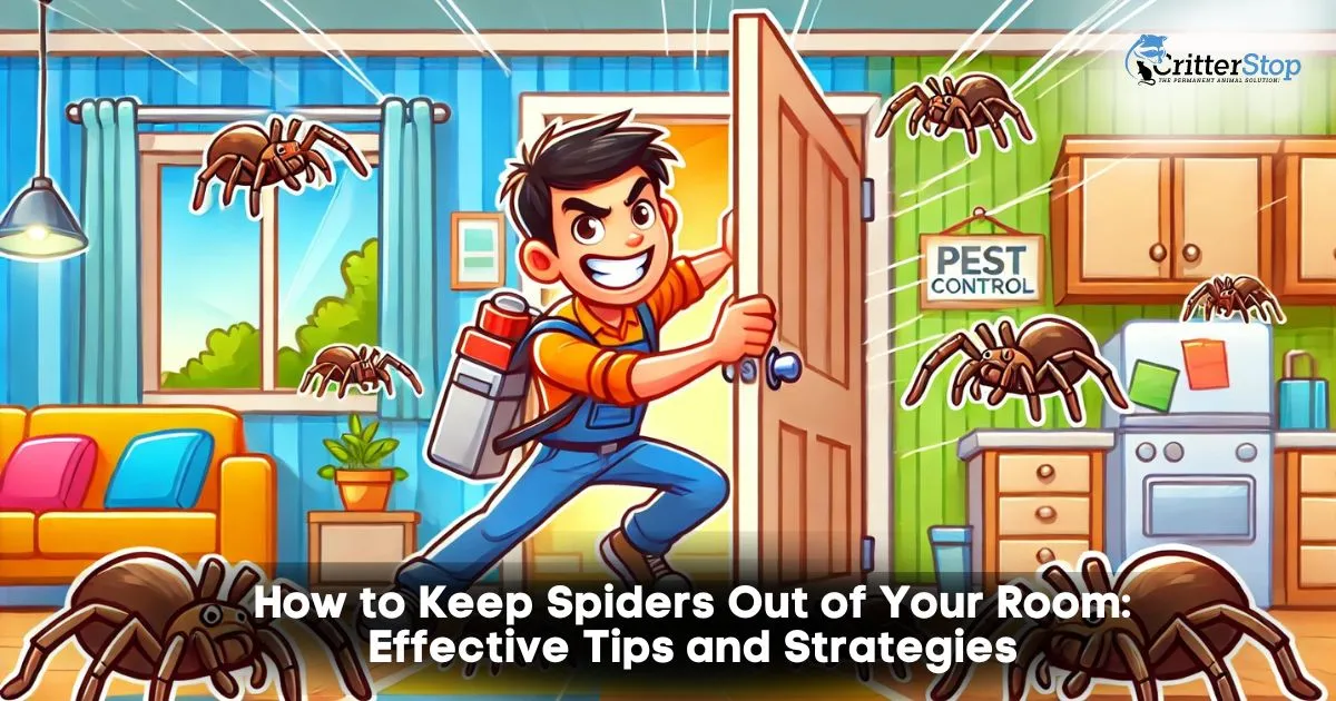 how to keep spiders out of your room