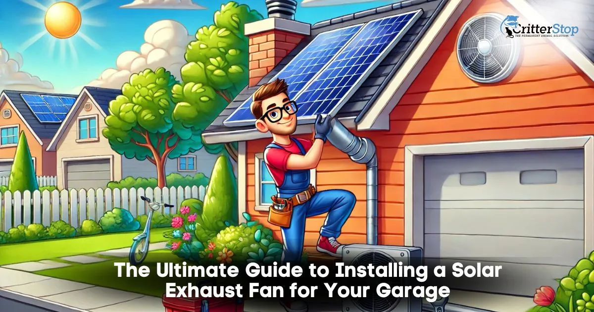 solar exhaust fan for garage