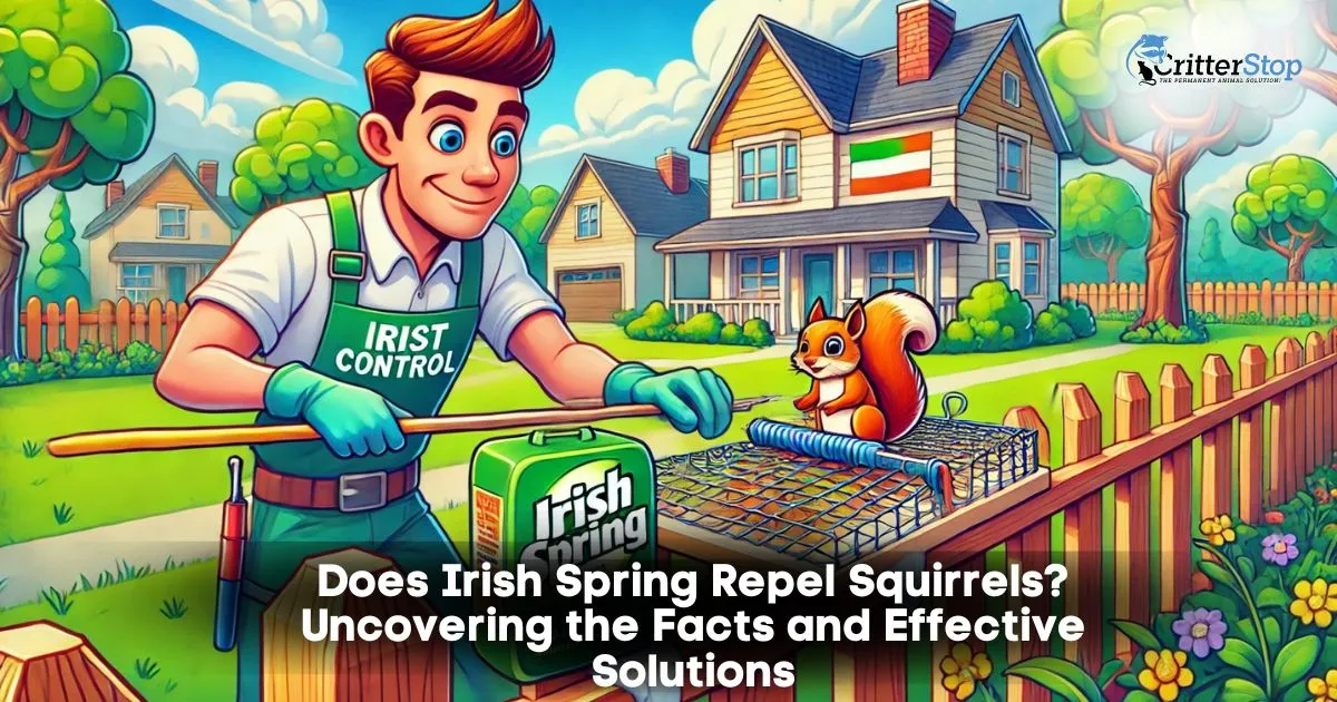 does irish spring repel squirrels