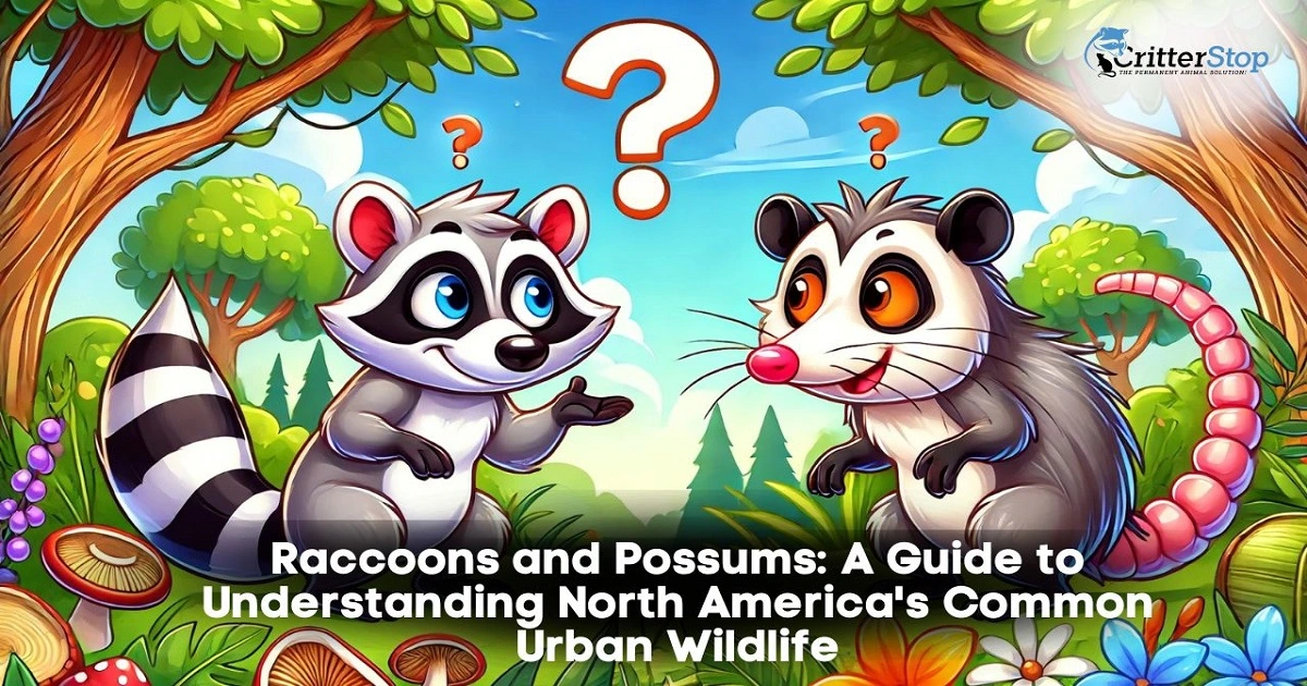 raccoons and possums