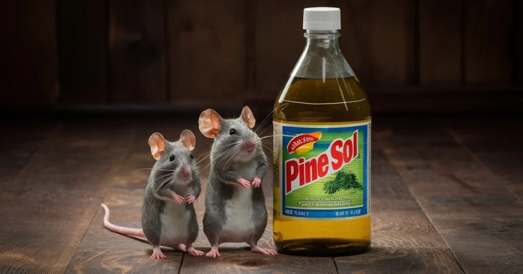 pine sol keep mice away
