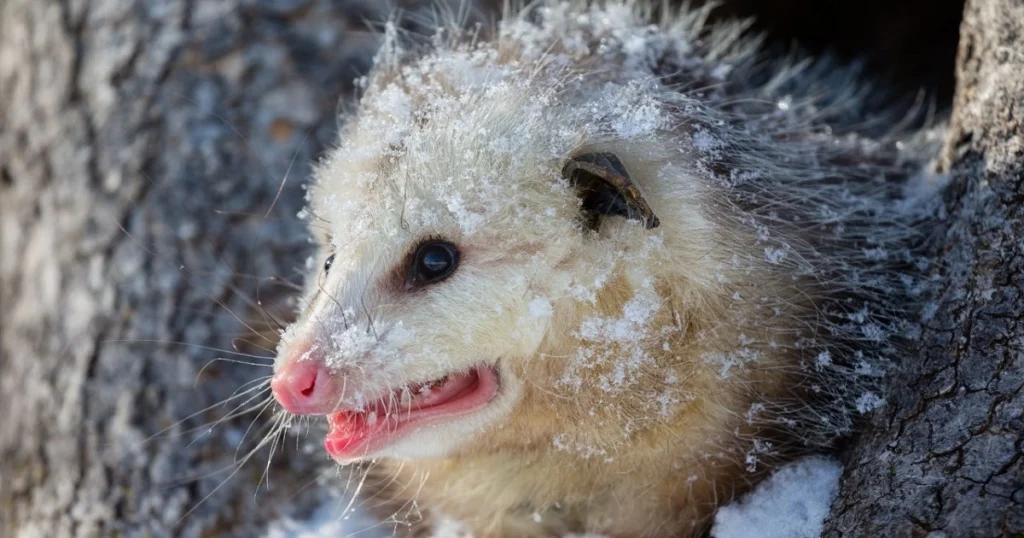 opossum scary
