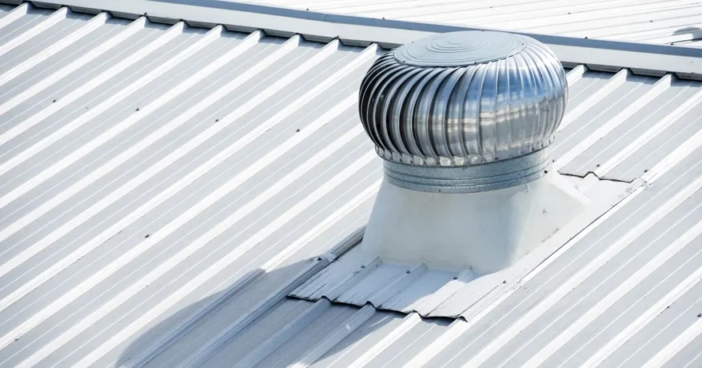 rooftop attic fan
