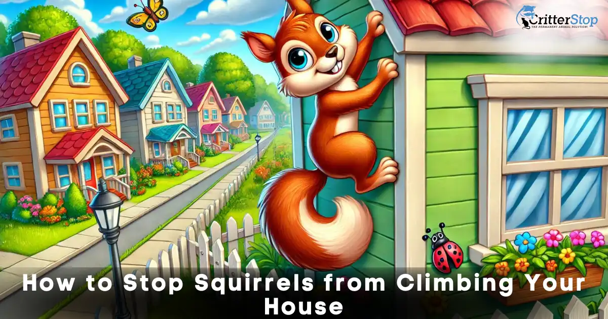 How to Stop Squirrels from Climbing Your House