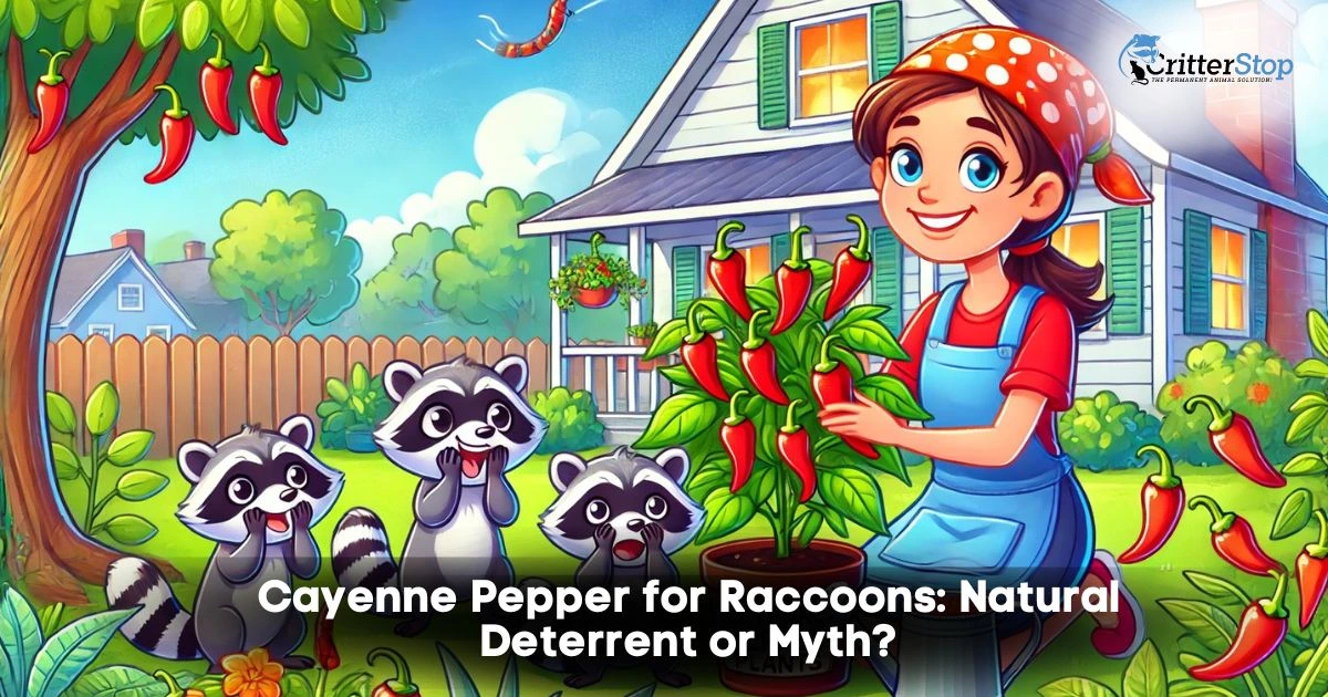 cayenne pepper raccoons