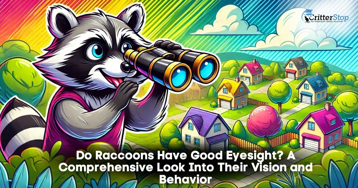 do raccoons have good eyesight