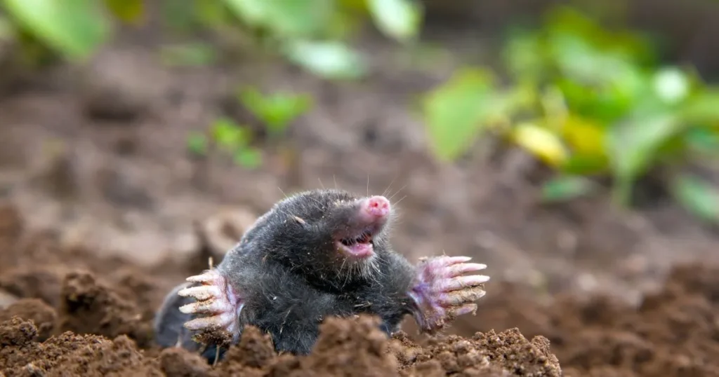 how to trap a mole
