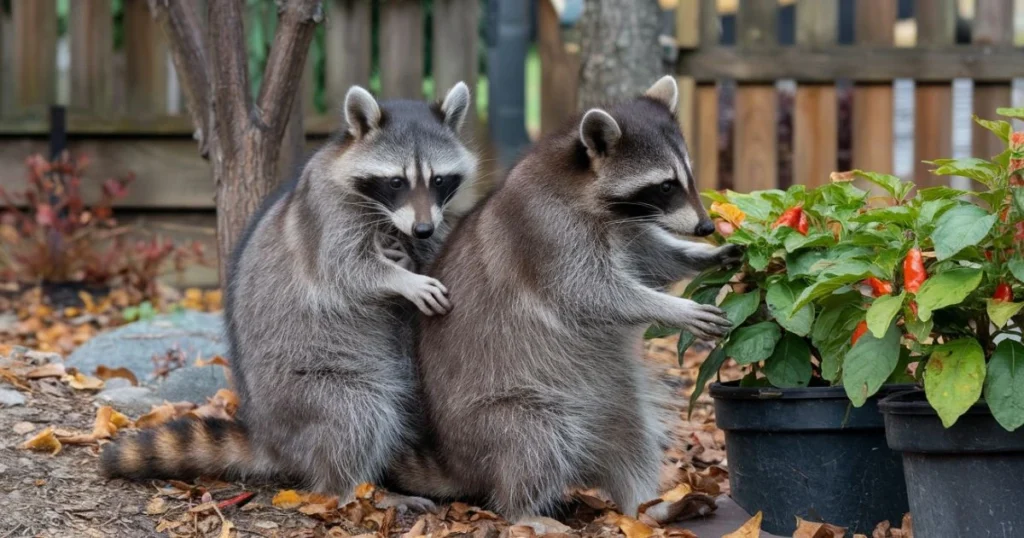 cayenne pepper and raccoons
