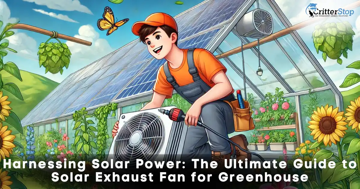 Harnessing Solar Power The Ultimate Guide to Solar Exhaust Fan for Greenhouse