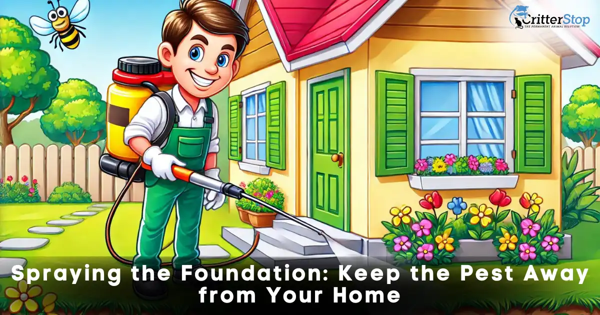 Spraying the Foundation Keep the Pest Away from Your Home