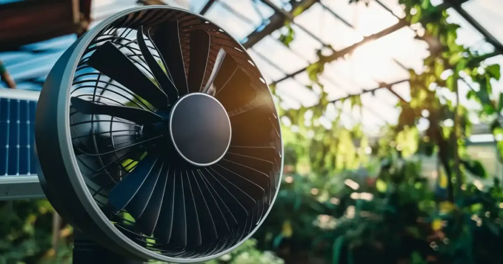 solar exhaust fan for shed