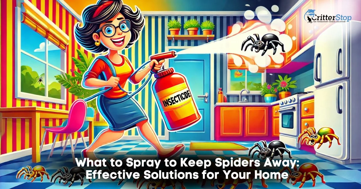 what to spray to keep spiders away