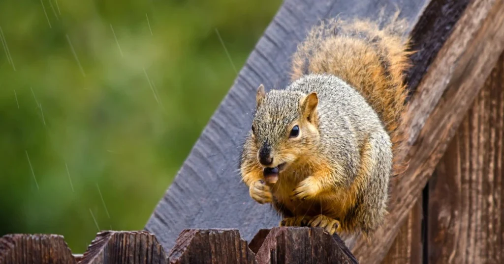 how to keep squirrels from eating peaches
