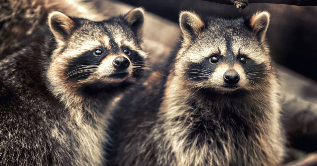 what colors are raccoons
