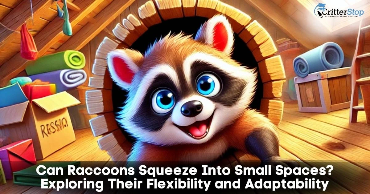 Can Raccoons Squeeze Into Small Spaces