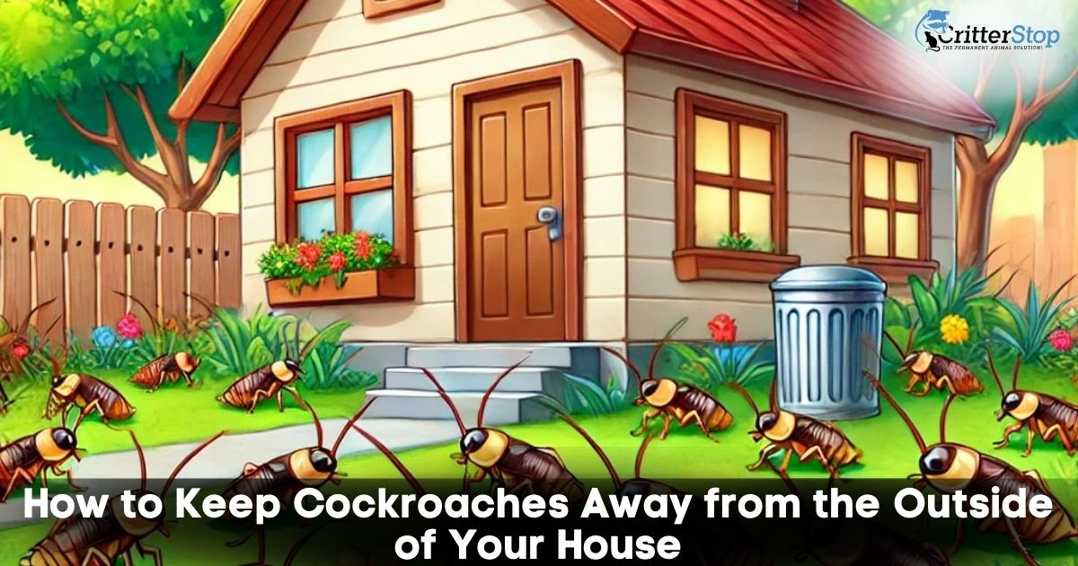 Cockroach Outside House