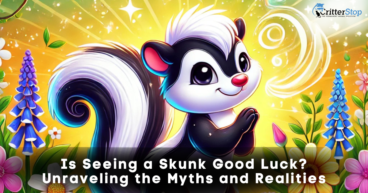 Is Seeing a Skunk Good Luck