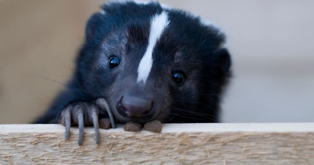 Seeing a Skunk Good Luck