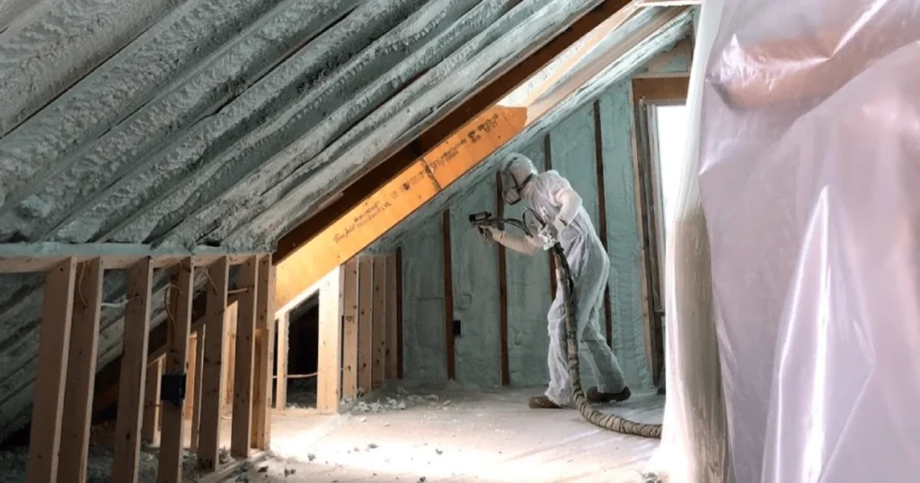 What is spray foam insulation