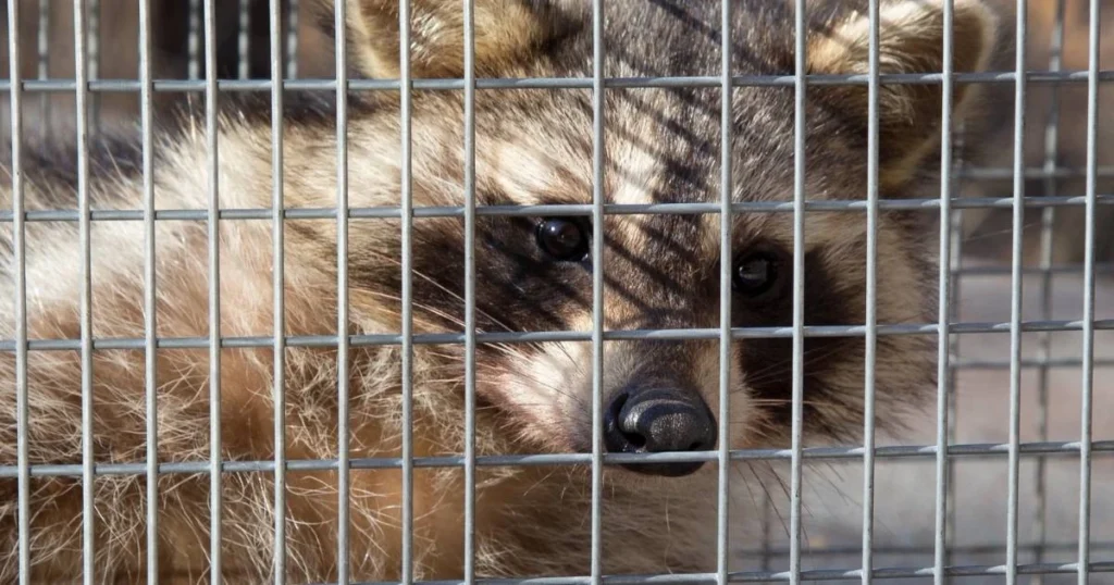 how small of a hole can raccoons fit through