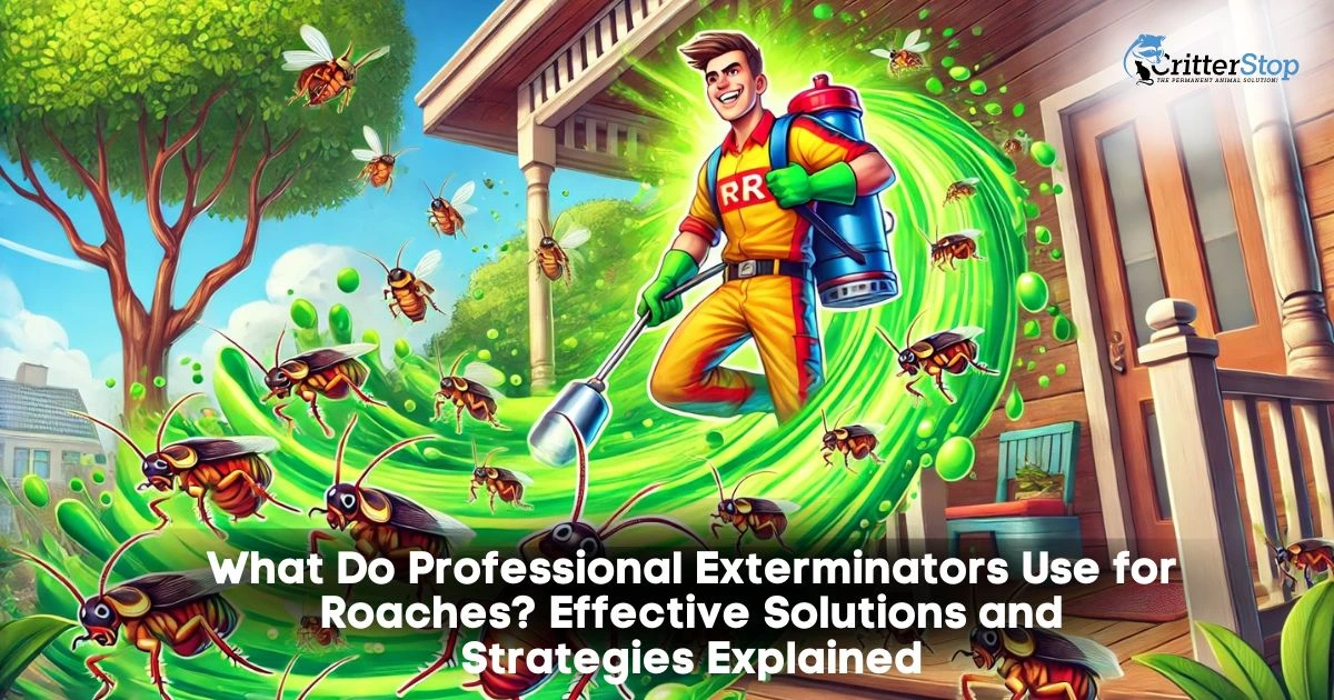 what roach spray do exterminators use