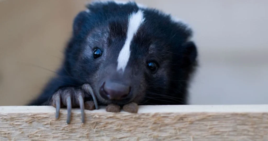 getting skunk off dogs