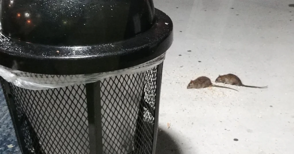 rat proof outdoor garbage cans