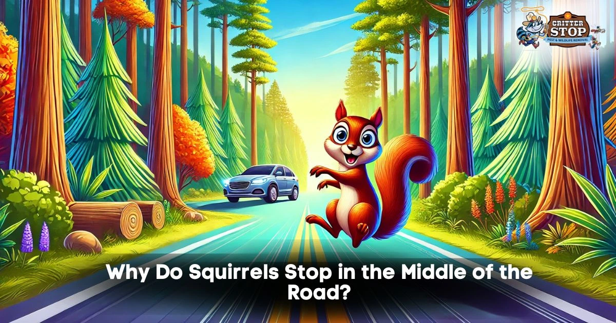 Why Do Squirrels Stop in the Middle of the Road?