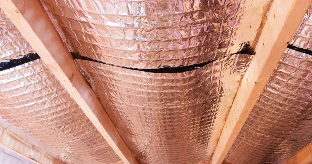 radiant barrier insulation for pex pipe