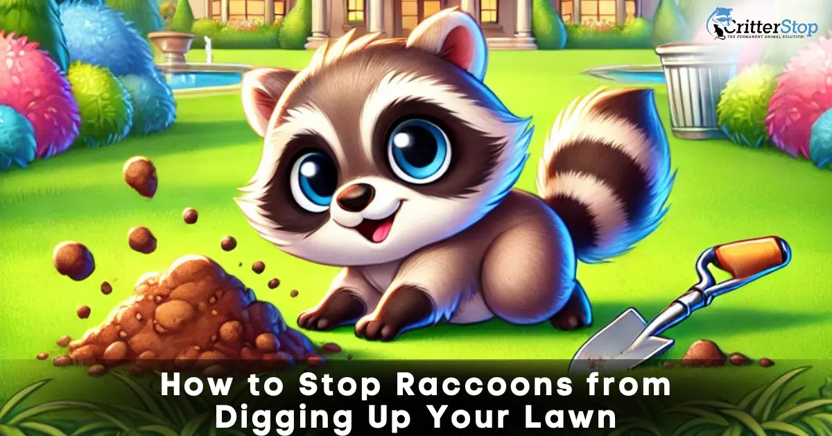 How to Stop Raccoons from Digging Up Your Lawn