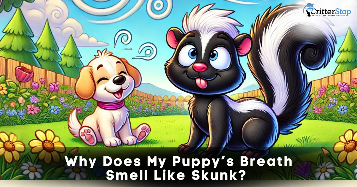 Puppy Breath Smell Like Skunk Causes