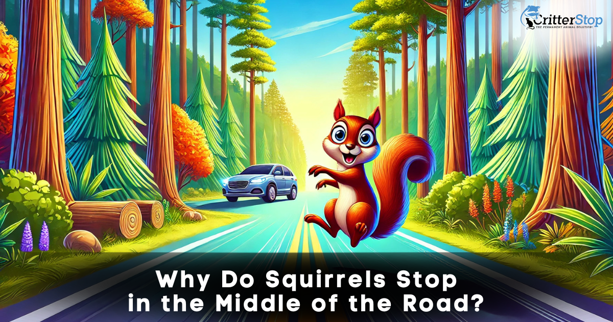 Why Do Squirrels Stop in the Middle of the Road