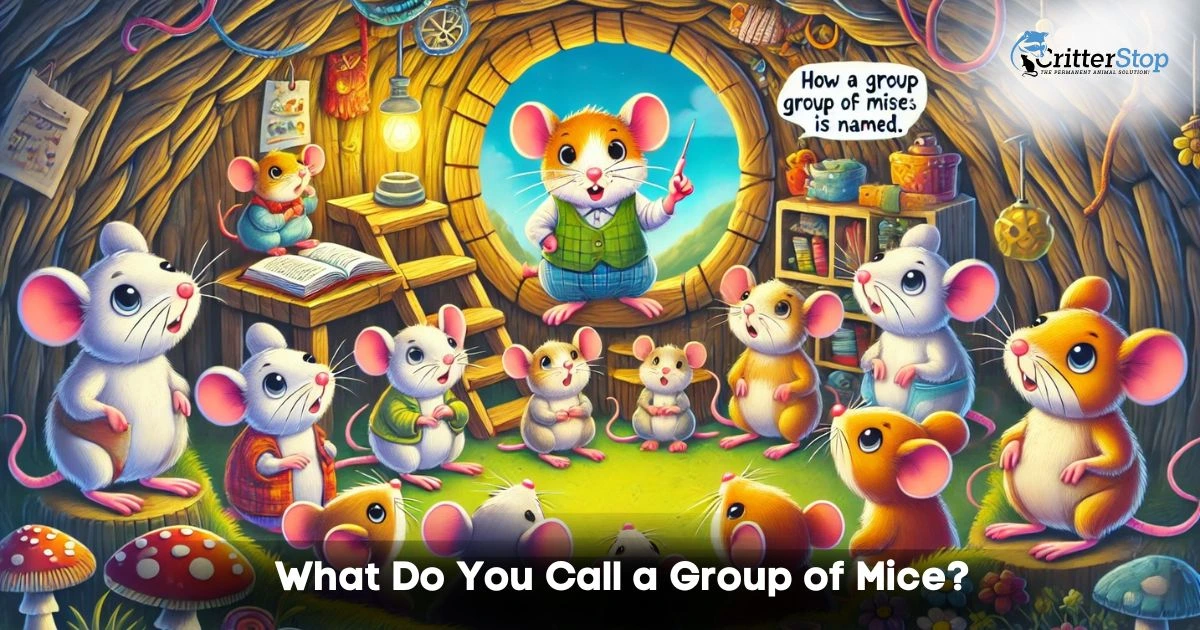 what do you call a group of mice