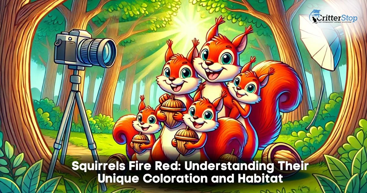 squirrels fire red