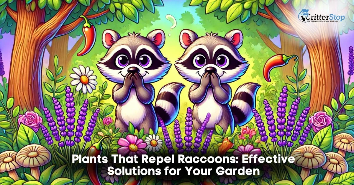 plants that repel raccoons