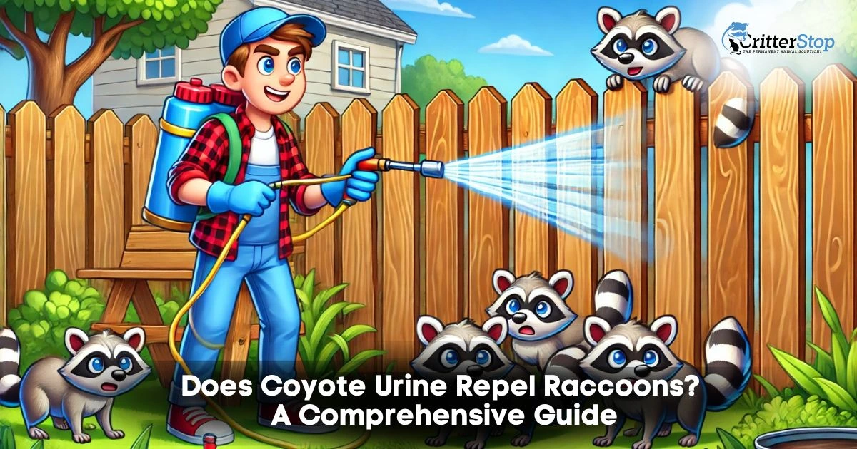 does coyote urine repel raccoons